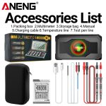 مولتی متر دیجیتالی ANENG تاشو کتابی T-RMS با صفحه نمایش بزرگ مدل 623 - Image 11