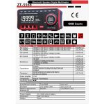 مولتی متر و اسپیکر رومیزی اتورنج ZOYI مدل ZT-5566 - Image 16