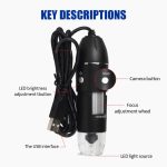 میکروسکوپ دیجیتال 1000X USB Digital Microscope پایه ثابت - Image 6