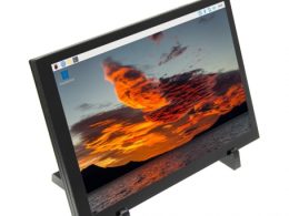 نمایشگر 10.1 اینچ IPS رنگی با تاچ خازنی 1280x800 با ورودی HDMI مخصوص رزبری پای