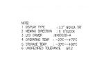 نمایشگر 2.4 اینچ TFT LCD Wide عریض رنگی به همراه تاچ اسکرین با درایور HX8352B-A - Image 3