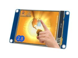 نمایشگر 2.8 اینچی فول کالر تاچ Nextion HMI مدل NX3224T028 دارای ارتباط سریال