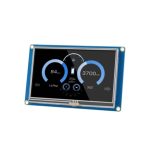 نمایشگر 4.3 اینچی فول کالر تاچ Nextion HMI مدل NX4827T043 دارای ارتباط سریال