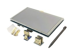 نمایشگر 5 اینچ لمسی دارای ورودی HDMI مناسب برای انواع برد های دارای پورت HDMI