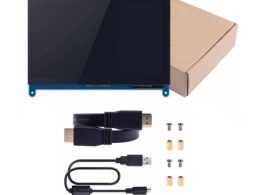 نمایشگر 7 اینچ لمسی دارای ورودی HDMI مناسب برای انواع برد های دارای پورت HDMI رزولوشن 1024x600