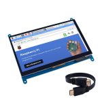 نمایشگر 7 اینچ لمسی دارای ورودی HDMI مناسب برای انواع برد های دارای پورت HDMI رزولوشن 1024x600 - Image 2