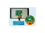نمایشگر و تاچ اسکرین خازنی 7 اینچ رزبری پای Raspberry Pi - محصول Element 14 - Image 11