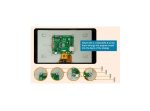 نمایشگر و تاچ اسکرین خازنی 7 اینچ رزبری پای Raspberry Pi - محصول Element 14 - Image 13