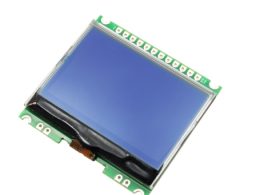 نمایشگر GLCD 64x128 گرافیکی 1.9 اینچی SPI بک لایت آبی