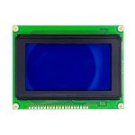 نمایشگر GLCD 64x128 گرافیکی بک لایت آبی با درایور KS108 فریم بزرگ - Image 2