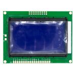نمایشگر GLCD 64x128 گرافیکی بک لایت آبی با درایور KS108 فریم کوچک - Image 4