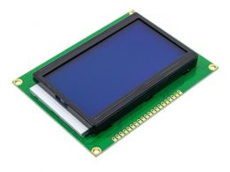 نمایشگر GLCD 64x128 گرافیکی بک لایت آبی با درایور ST7920