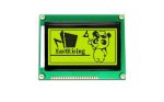 نمایشگر GLCD 64x128 گرافیکی بک لایت سبز با درایور KS108 فریم کوچک - Image 4