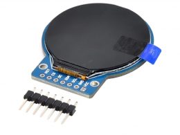 نمایشگر TFT فول کالر 1.28 اینچ دایره ای با درایور GC9A01