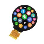 نمایشگر TFT فول کالر 1.28 اینچ دایره ای رزولوشن 240×240 با رابط SPI
