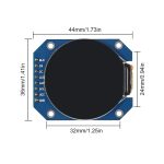 نمایشگر TFT فول کالر 1.28 اینچ دایره ای SPI با درایور GC9A01 - Image 7