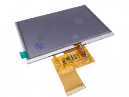نمایشگر TFT LCD تمام رنگی 5 اینچی IPS به همراه تاچ اسکرین