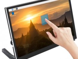 نمایشگر10.1 اینچ رنگی با تاچ خازنی 1024x600 با ورودی HDMI مخصوص رزبری پای