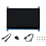 نمایشگر7 اینچ لمسی دارای ورودی HDMI و MINIHDMI رزولوشن 1024X600 شرکت WAVESHARE - Image 5