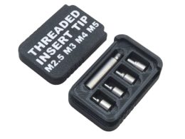 نوک هویه مخصوص اینسرت های برنجی سایز M2.5 تا M5