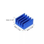 هیت سینک مخصوص پردازنده و تراشه های SMD آبی سایز 9x9x5mm - Image 5