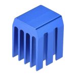 هیت سینک مخصوص پردازنده و تراشه های SMD آبی سایز 9x9x12mm - Image 2