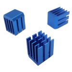 هیت سینک مخصوص پردازنده و تراشه های SMD آبی سایز 9x9x12mm - Image 8