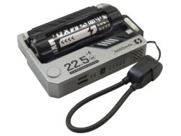 پاوربانک MXD-01 با باتری قابل تعویض و شارژ سریع 22.5 وات