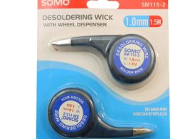 پک دوتایی سیم قلع کش 1.5متری عرض 1mm سومو SOMO مدل SM115-2