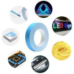 چسب بک لایت سیلیکون دوطرفه عرض 10mm حلقه 25متری - Image 9