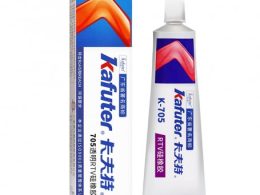 چسب سیلیکون 45 گرمی شفاف مارک Kafuter مدل K-705
