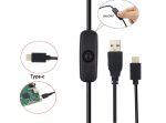 کابل USB به Type-C سوئیچ دار مخصوص رزبری پای - Image 2