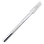 کاتر قلمی بدنه فلزی نقره ای طول 14cm - Image 6