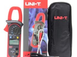 کلمپ متر دیجیتال AC-DC ـ 600 آمپر UNI-T به همراه ترمومتر مدل UT204A