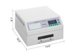 کوره هوای گرم 1500W کشویی مدل T962A - Image 6