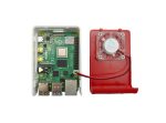 کیس رزبری پای 4 قرمز با قابلیت نصب فن - Image 5