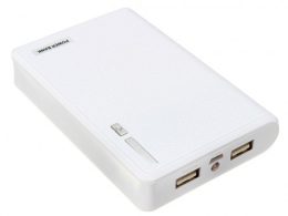 کیس پاوربانک 12000mAh دو خروجی USB به همراه برد 4 باتری