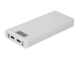 کیس پاوربانک 30000mAh دو خروجی USB به همراه نمایشگر و برد 8 باتری مدل A8