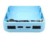 کیس پاوربانک با دو ورودی MICRO - TYPE-C و دو خروجی USB به همراه برد 4 باتری - Image 6