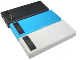 کیس پاوربانک فست شارژ VQ8 سه ورودی Micro - Type-C - Lightning و دو خروجی USB
