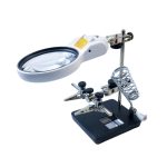 گیره مونتاژ ذره بین دار به همراه پایه هویه مدل MG16129AC1 - Image 2