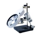 گیره مونتاژ ذره بین دار به همراه پایه هویه مدل MG16129AC1 - Image 8
