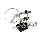 گیره مونتاژ ذره بین دار به همراه پایه هویه مدل SI105 - Image 7