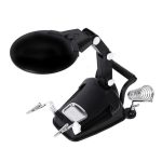 گیره مونتاژ ذره بین دار به همراه پایه هویه و نگهدارنده سیم لحیم مدل TH-7027 - Image 4