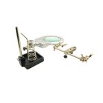 گیره مونتاژ ذره بین دار به همراه پایه هویه مدل JM508-A - Image 3