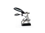 گیره مونتاژ ذره بین دار به همراه پایه هویه و شاخه LED مدل TE-800 - Image 2
