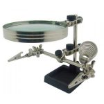گیره مونتاژ ذره بین دار متوسط به همراه پایه هویه BEST مدل BST-268