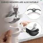 گیره و سیم جمع کن پروانه ای سیلیکونی طول 90mm - Image 8