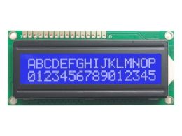 LCD کاراکتری 2x16 بک لایت آبی