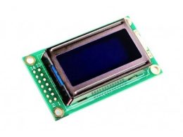 LCD کاراکتری 2x8 بک لایت آبی